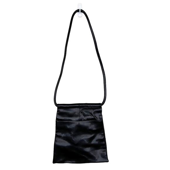 Tuci Italia Black Leather Crossbody Bag - Picture 3 of 8